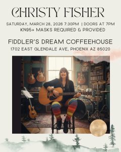 March 28th Flyer: Coloring Outside The Lines: Christy Fisher